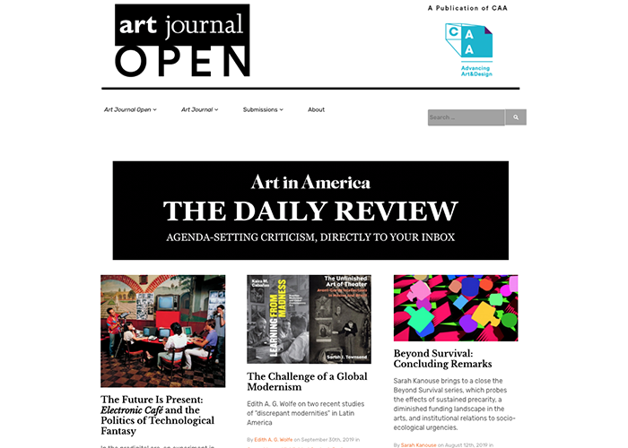 Art Journal Open